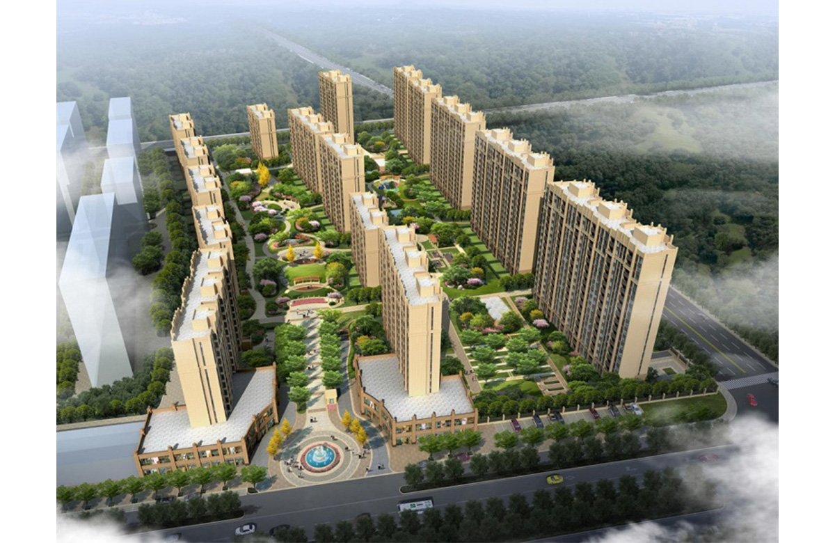 江蘇鹽城金(jīn)色華庭12#-26#樓及地(dì)下室工(gōng)程