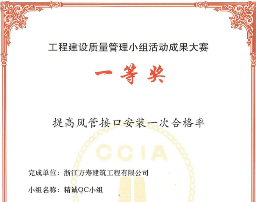 喜訊丨萬壽公司QC成果再創佳績